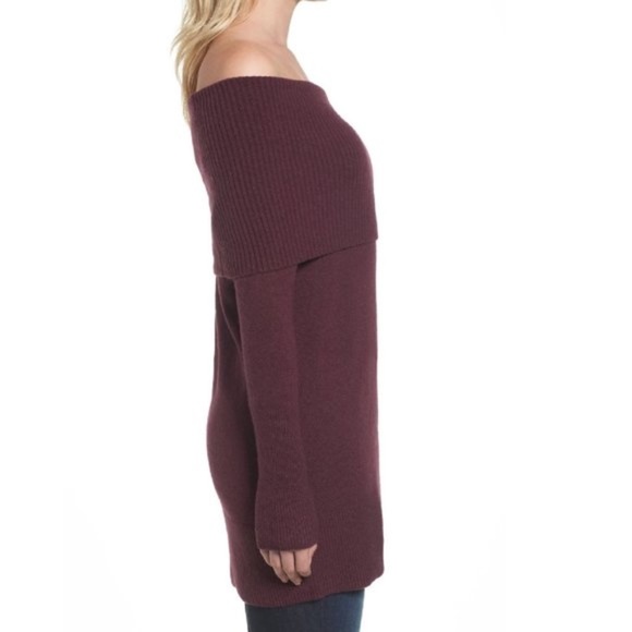 Halogen Convertible Neck Sweater - Picture 3 of 8